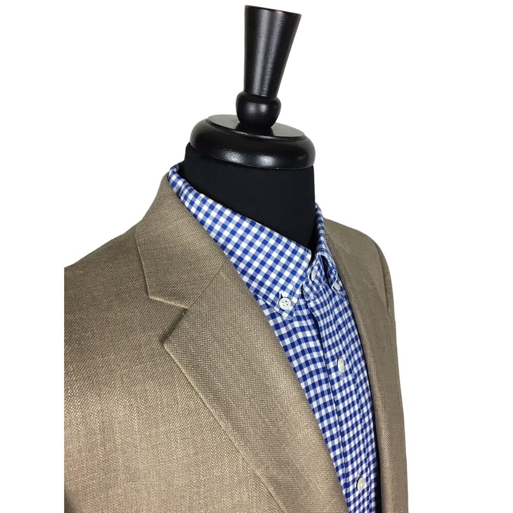 NWT Ralph Lauren Black Label Mens Poly/Rayon/Linen Blend Sport Coat Blazer 44L - Picture 5 of 12